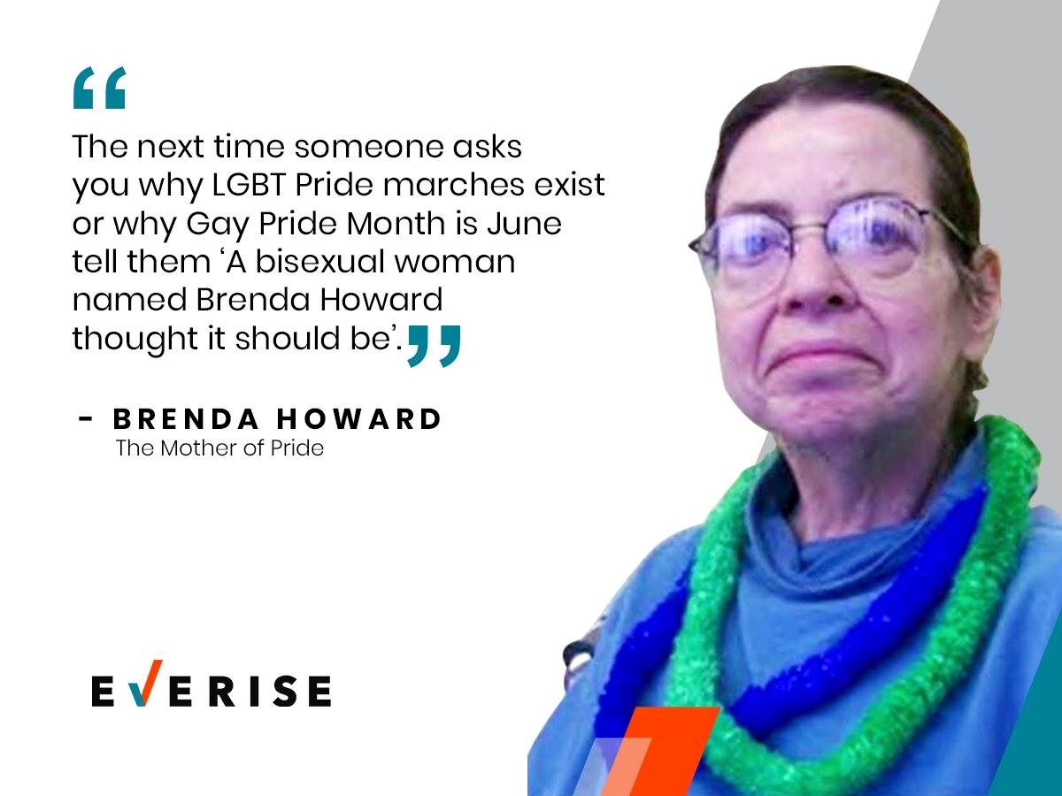 Lgbtq Spotlight Brenda Howard The Bisexual Jewish Activist And ‘the Mother Of Pride The 3903